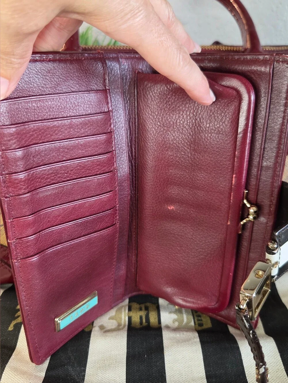 RARE Vintage L.A.M.B. Gwen Stefani Mandeville Satchel, Wallet & Pouch & Dustbag.